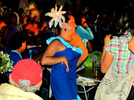 Raquel en la Tapati Rapa Nui 2014