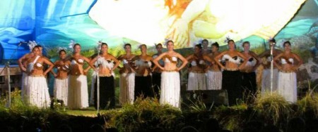 Presentación Academia Raquel Roe en la Tapati Rapa Nui 2014